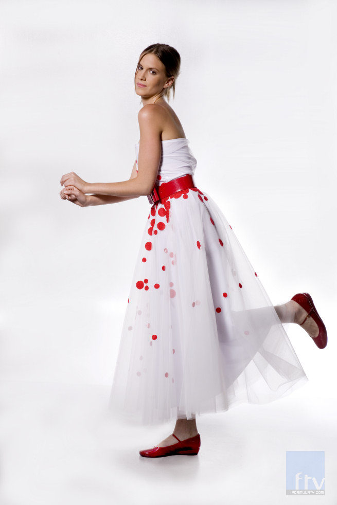 Marta es participante del programa 'Supermodelo 2007'