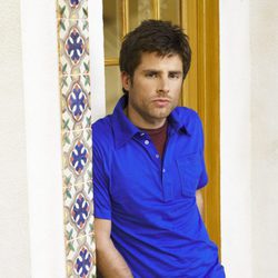 El actor americano James Roday en la serie 'Psych'