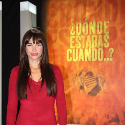 Beatriz Montañez en su programa