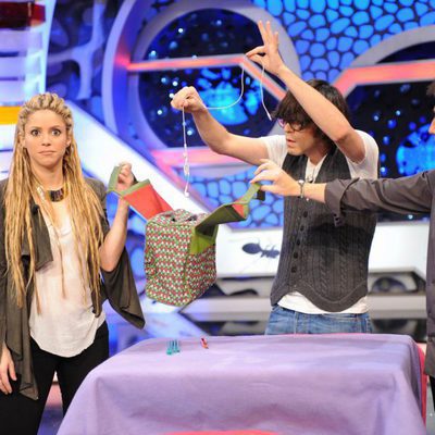 Shakira junto con Luis Piedrahita