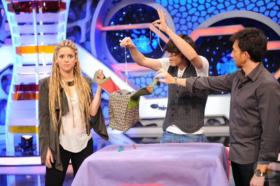 Shakira junto con Luis Piedrahita
