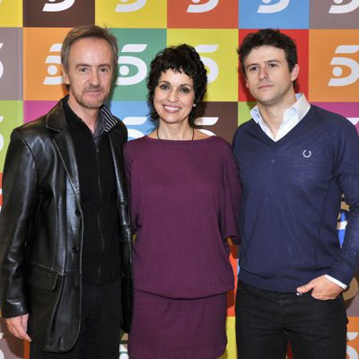 Carlos Hipólito, Adriana Ozores y Diego Martín