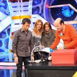 Meritxell y Alazne ('Pekín express') en 'El hormiguero'