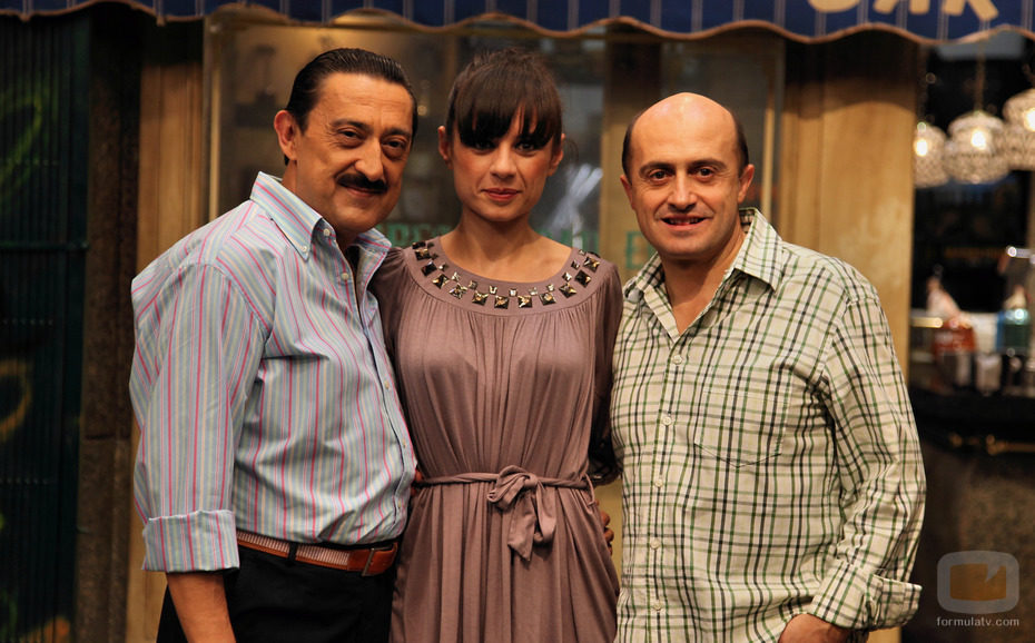 Mauricio, Soraya y Chema