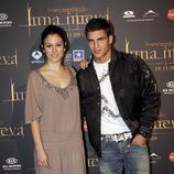 Blanca Suarez ('El internado) y Maxi Iglesias ('FOQ') en la première de "Luna nueva"