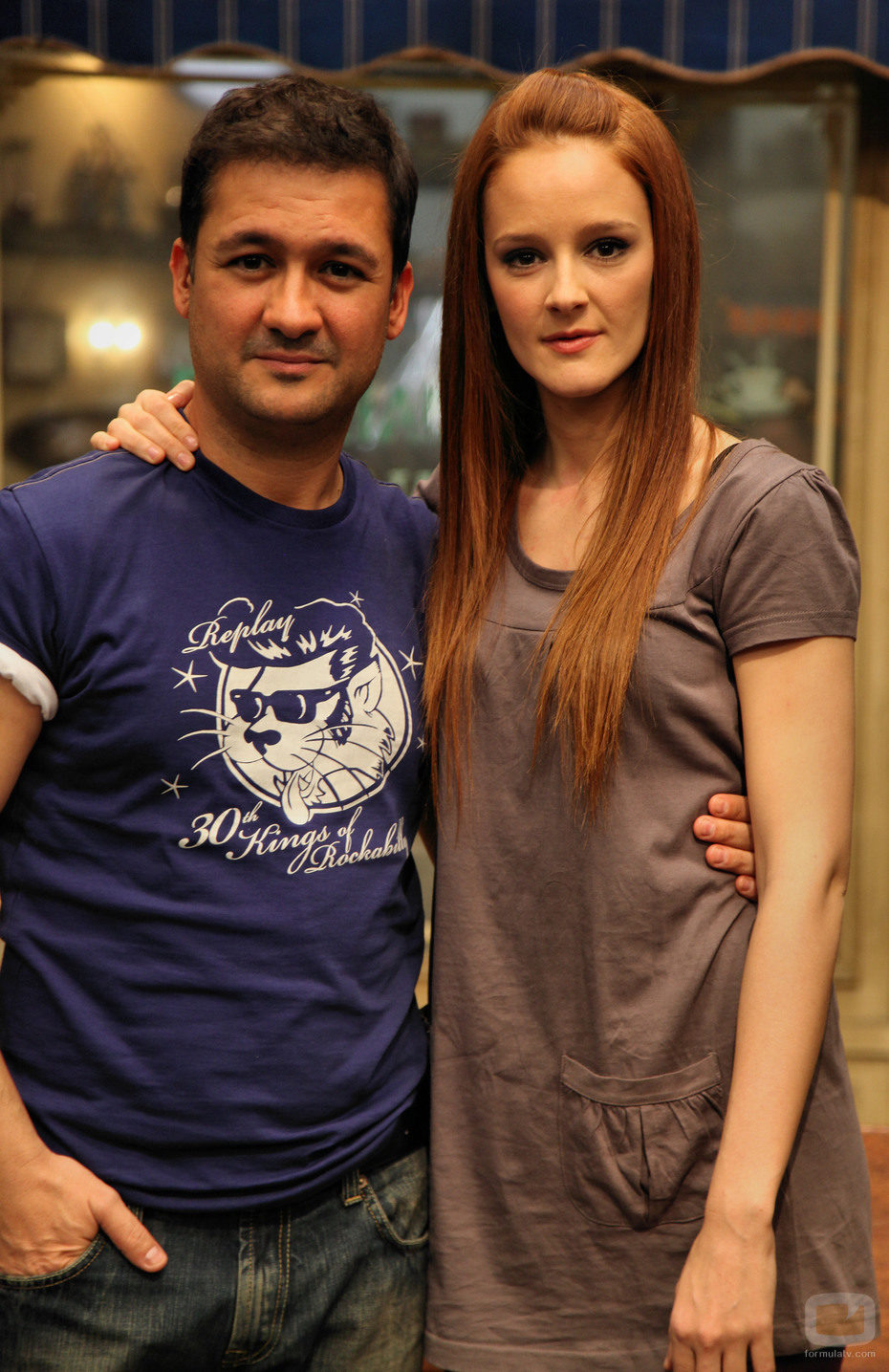 Secun de la Rosa y Ana Polvorosa