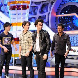 Los Jonas Brothers en 'El hormiguero'