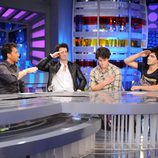 Los Jonas Brothers con Pablo Motos