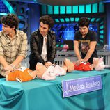 Primeros auxilios con los Jonas Brothers