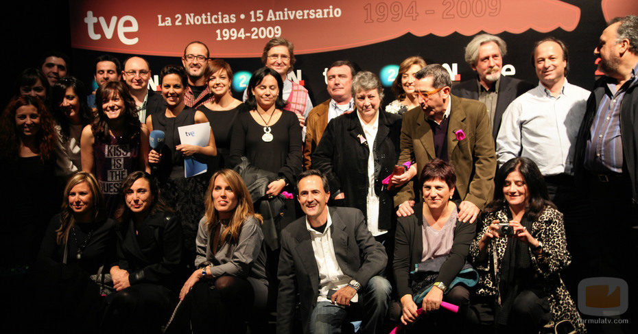 Equipo de 'La 2 Noticias'