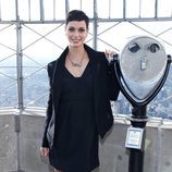 Morena Baccarin en el Empire State Building de Nueva York