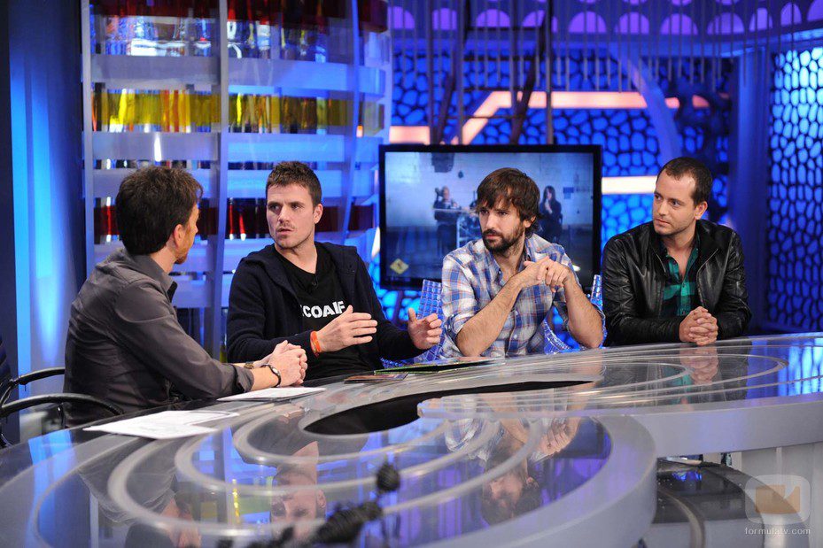 El grupo el canto del loco en 'El hormiguero'
