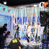 El canto del loco juega en 'El hormiguero'