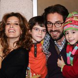 Angye Cepeda, Daniel Avilés, Antonio Garrido y Priscilla Delgado en 'Los protegidos'