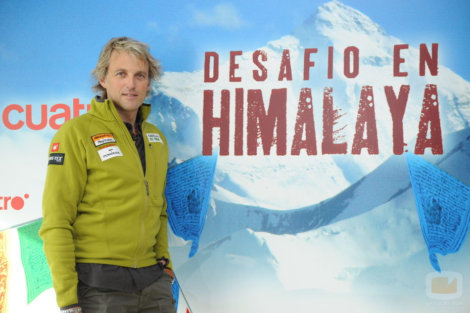 El montañero Jesús Calleja presenta 'Desafío en Himalaya' en Cuatro