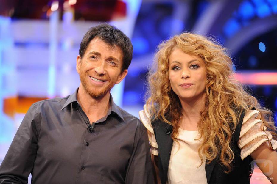 Paulina Rubio y Pablo Motos