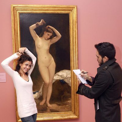 Sandra Blázquez en el Museo Thyssen Bornemisza