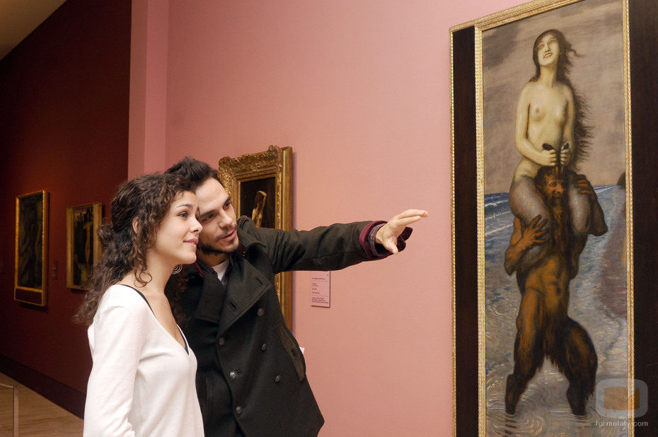 Sandra Blázquez y Bart Santana en el Thyssen