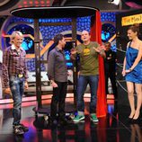 Paula Vázquez y Jesús Calleja en 'El Hormiguero' en Nochebuena