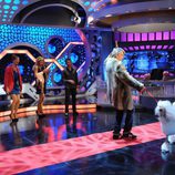 Jesús Calleja por la pasarela de 'El Hormiguero'