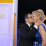 Jorge Javier Vázquez besa a Belén Esteban