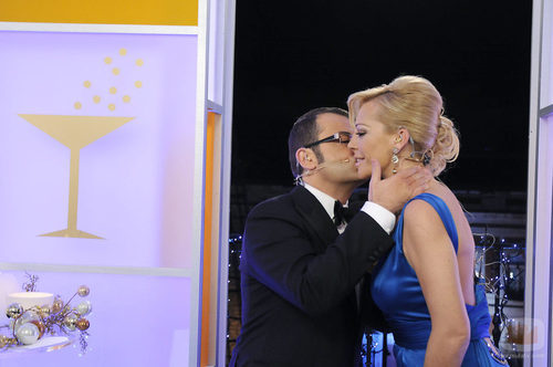 Jorge Javier Vázquez besa a Belén Esteban