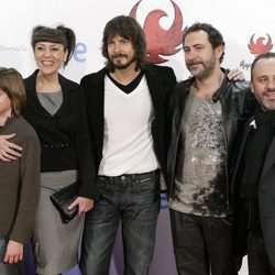 Guillermo Campra, Pepa Aniorte, David Janer, Santiago Molero y Javier Gutiérrez 