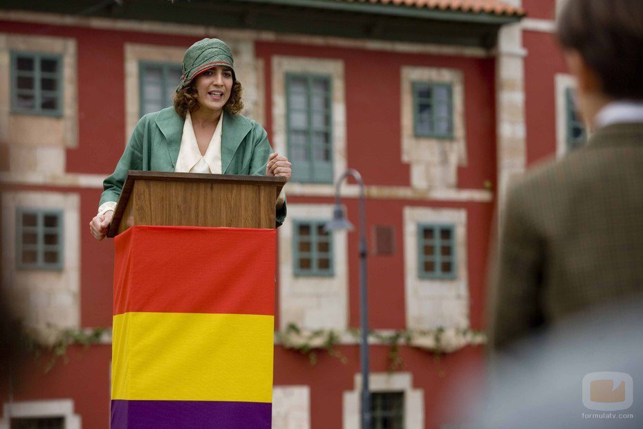 Mitin en 'La Señora'