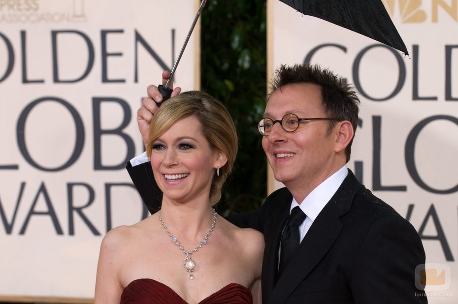 Michael Emerson junto a Carrie Preston