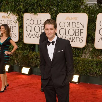 Matthew Morrison en los Globos de Oro 2010