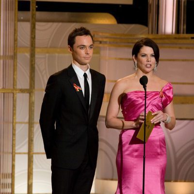 Jim Parsons y Lauren Graham