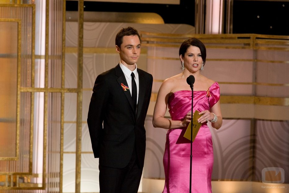 Jim Parsons y Lauren Graham