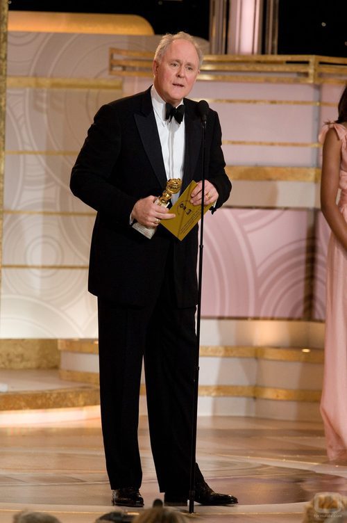 John Lithgow ('Dexter') en los Globos de Oro 2010