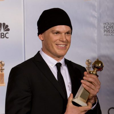 Michael C. Hall en los Globos de Oro 2010