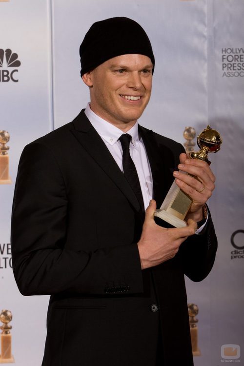 Michael C. Hall en los Globos de Oro 2010