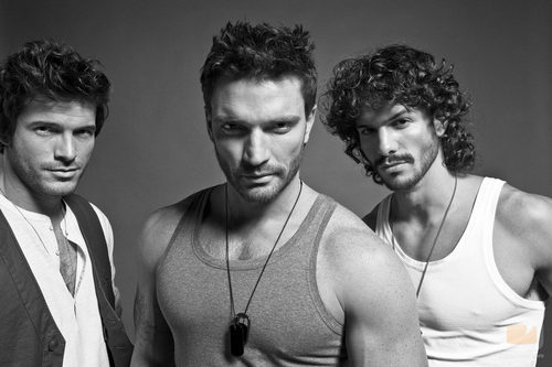 Marco de Paula, Julián Gil y Michel Gurfi