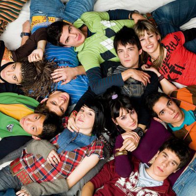 El grupo de jóvenes actores de 'Física o Química'