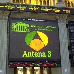 Antena 3 cotiza en Bolsa, año 2003