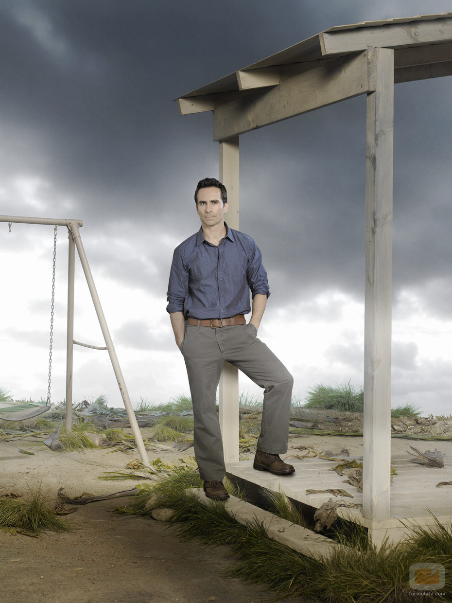 Imagen promocional de Richard Alpert en 'Perdidos'