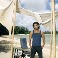 Sayid Jarrah en la promo de 'Perdidos'