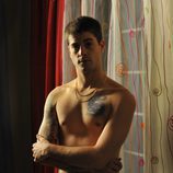 Luis Fernández 'Perla', Culebra, semidesnudo