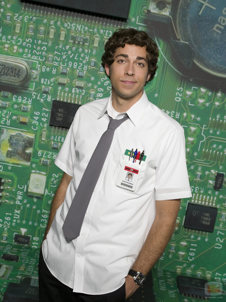 Zachary Levi hace de Chuck B. en 'Chuck'