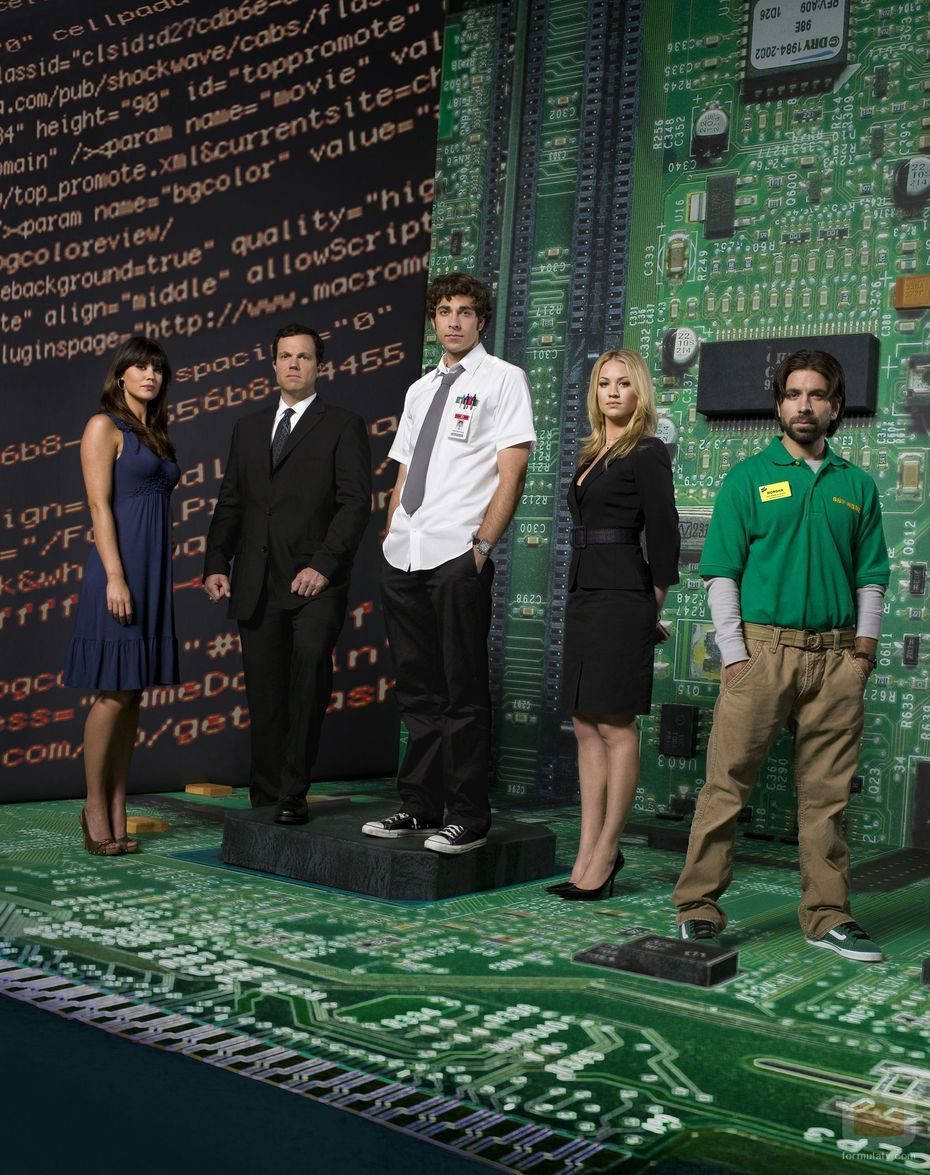 El reparto de 'Chuck'