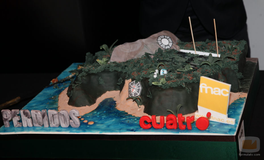 Tarta de la isla de 'Perdidos'