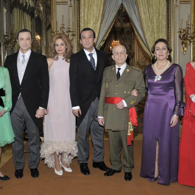 Chichina, Marqués de Villaverde, Carmen M. Bordiú, Alfonso de Borbón, Franco, Carmen Polo y Emmanuela Dampierre