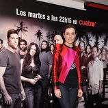 Raquel Sánchez Silva en la 'Exposición Perdidos'