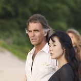 Frank Lapidus y Sun en 'Lost'