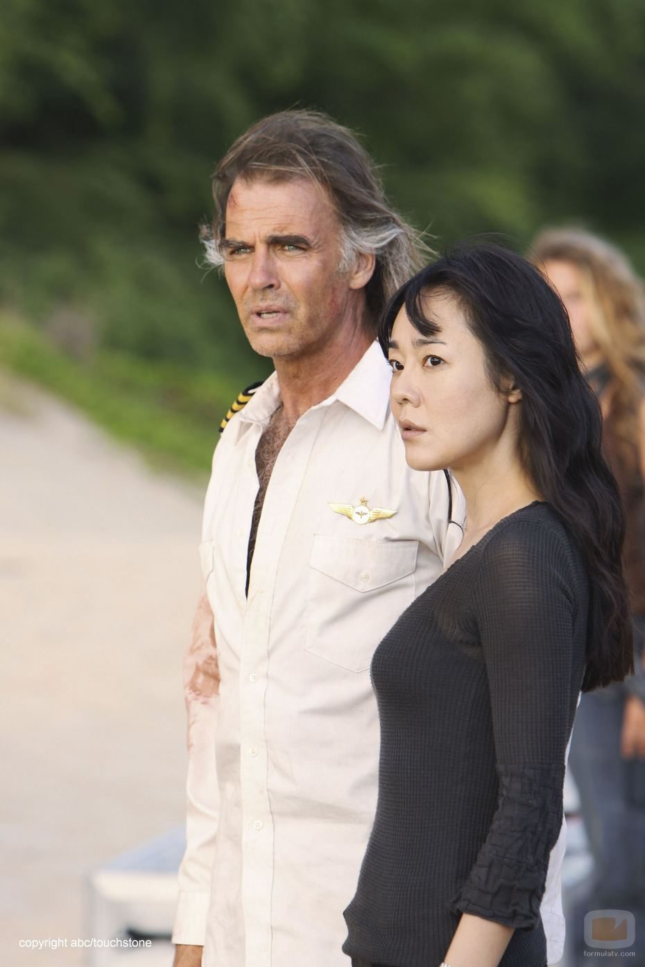 Frank Lapidus y Sun en 'Lost'