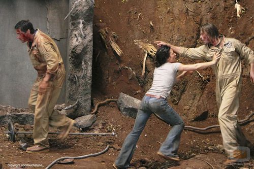 Sawyer le grita a Jack en 'LA X'