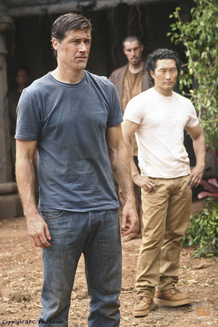 Matthew Fox y Daniel Dae Kim en la sexta temporada de 'Perdidos'